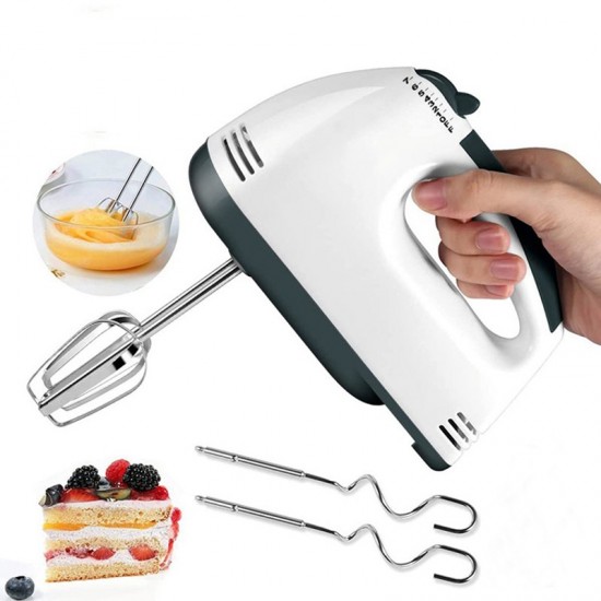 100w 7 snelheden elektrische mixer eierklopper handheld voedselmixers eieren verstikkende blender keuken kookgereedschap voor bakroerder 220v 1