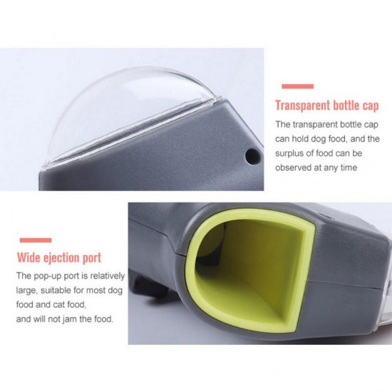 Adjrhond interactieve training speelgoed huisdier snack catapult launcher outdoor strand speelgoed hond kat behandelen launcher snack