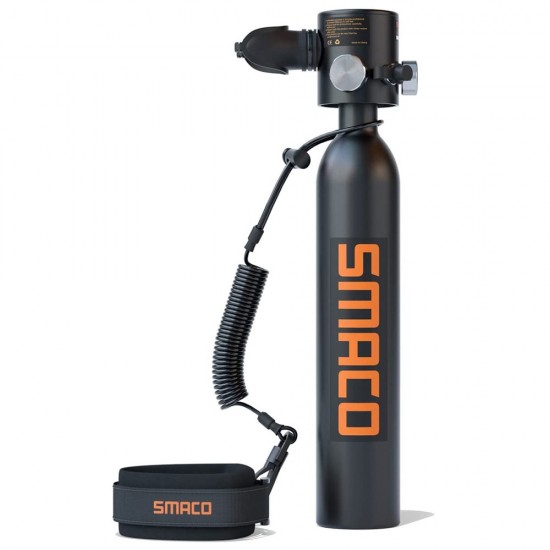 Apu4smaco draagbare duiktank zuurstofcilinder scuba dive snorkel mini onderwater cilinder duikuitrusting professionele luchttank
