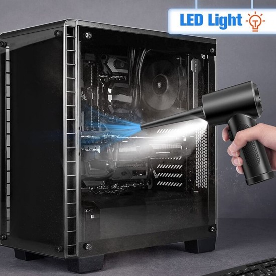 Bd4u50000 rpm persluchtstofdoek draadloze oplaadbare draadloze elektrische lucht toetsenbord elektronica reiniger stofblazer