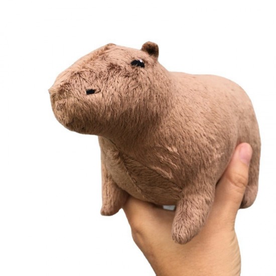 Bn7k18cm simulatie capybara knuffels knuffel pluizige capybara doll soft toy kid verjaardag kerstcadeau speelgoed thuis kamer