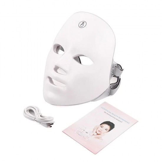 Boeste 7 in 1 led gezichtsmasker met alle producten