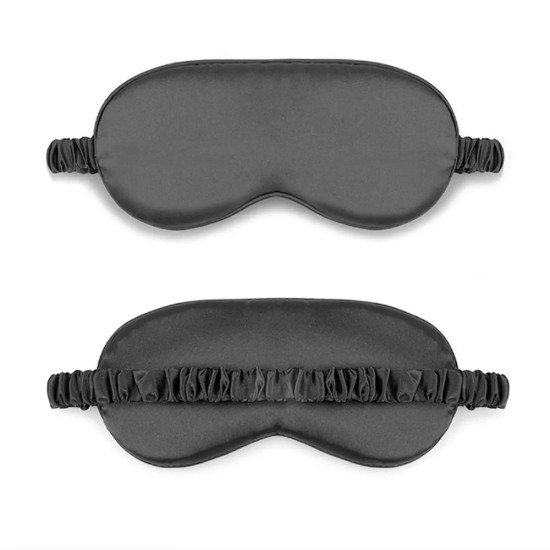 Cyro3d natuurlijke zijde slaapmasker eye maskers cover draagbare reizen eyepatch double side shading slaapmasker gezondheid slapen