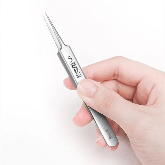 Duitse ultra fijne no 5 mobiele puistjes mee eter clip pincet schoonheidssalon speciale schrapen sluiten artefact