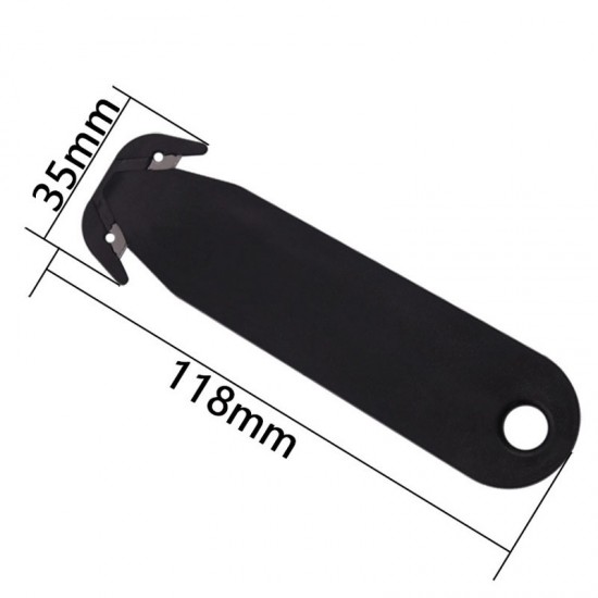 Ergcurann 1pcs double edged veiligheid box cutter multi tool blade doos rop film snijmes