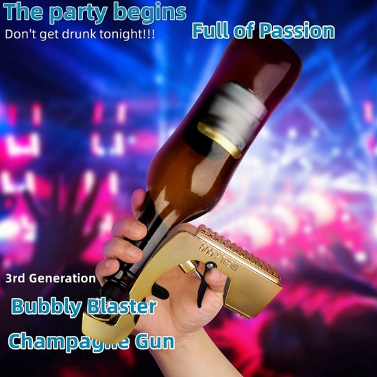 Fpwlhot koop champagne wijn sproeier waterpistool fles bier vacu m stopper schieten drinken ejector voor club