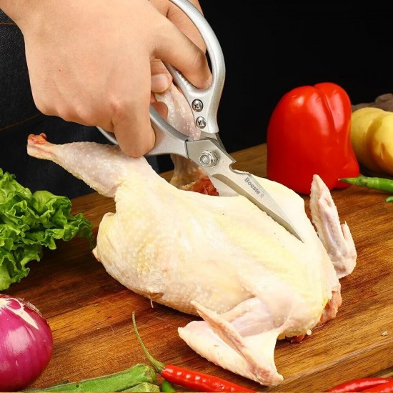 Keukenaccessoires schaar roestvrij stelen scherp multifunctioneel gereedschap voedsel schaar voor kip groente barbecue vlees vis 1