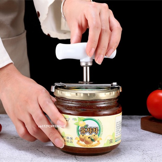 Kg0xverstelbare jar opener rvs deksels off jar flesopener keuken accessoires blikopener voor 3 9 5cm