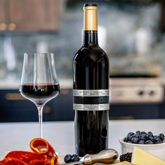 Kraag wijn thermometer fles armband wijn thermometer instant zintuiglijke temperatuur meet huishoudelijke wijnproeverij temperatuur