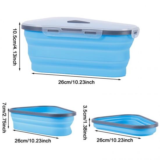 Nklpopvouwbare driehoekige pizza slice container keuken gereedschap herbruikbare pizza pack container doos pizza opslag container draagbare