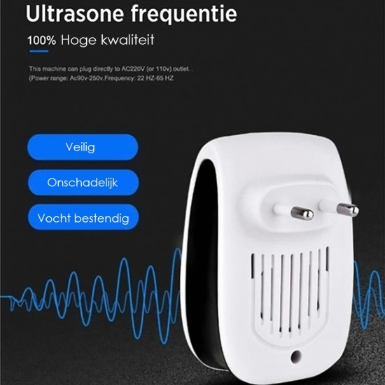 Ongedierte bestrijding ultrasone frequentie