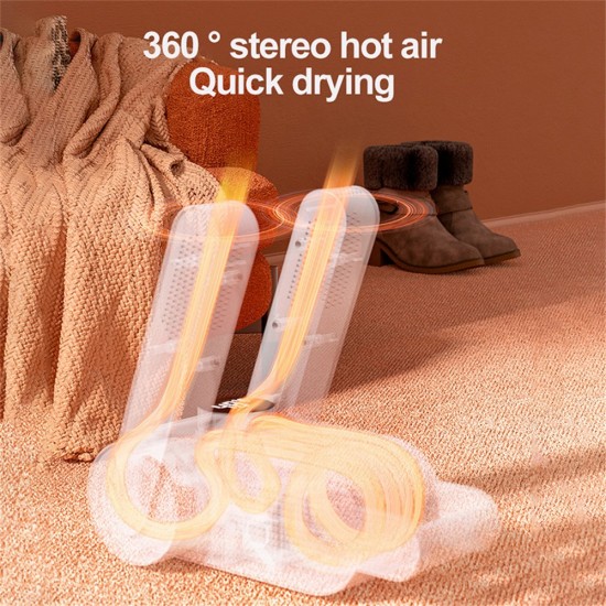 Qsceschoenen droger machine snelle droger heater reukverdrijver ontvochtiger apparaat voet warmer heater voor winter uv sterilisatie