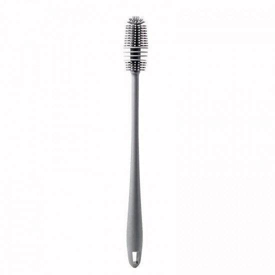 Siliconen borstel met handvat om glazen schoon te maken hoofdafbeelding