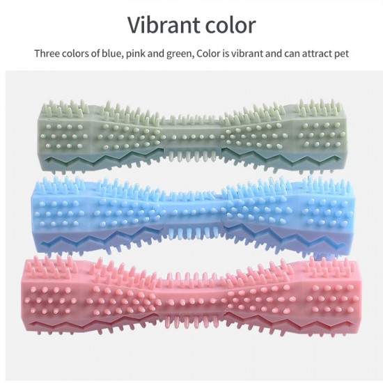 Te2dhonden puppy duurzaam chew speelgoed huisdier molaren schoonmaken tool interactieve hond tandenborstel speelgoed voor kleine honden