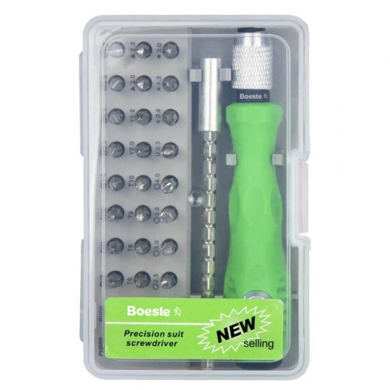 Tool reparatie 32 in 1 schroevendraaier set precisie mini magnetische schroevendraaier bits kit telefoon mobiele ipad