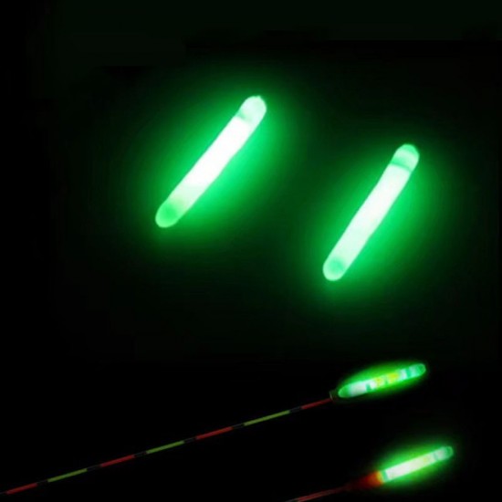U9pw10 50 stks partij 2 2 4 5mm light night fishing float rod lichten dark glow