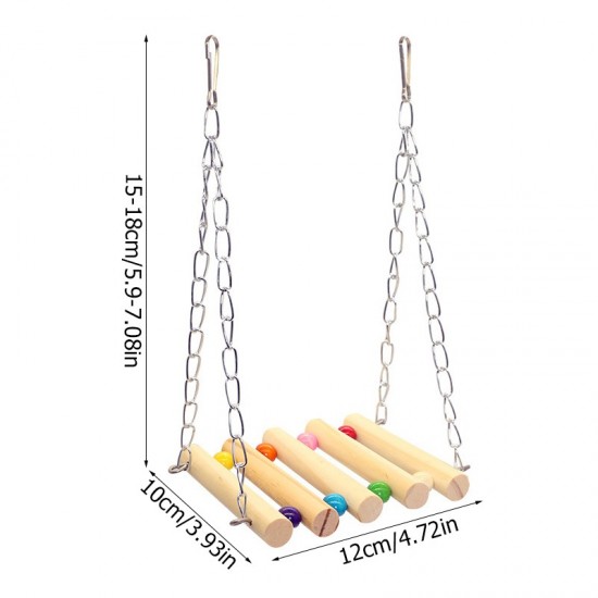 Vogels speelgoed huisdier vogel papegaai parkiet budgie valkparkiet kooi hut nest vogel speelgoed hangmat schommel speelgoed 2